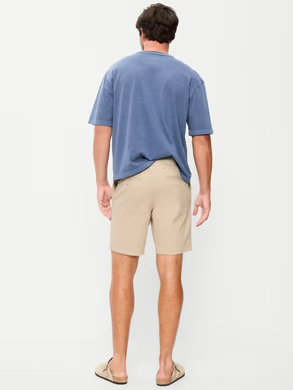 Men’s Old Navy Ultimate Slim Beige Khaki Chino Shorts With Built-In Flex Size 38 - Picture 6 of 10